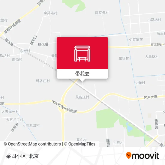 采四小区地图