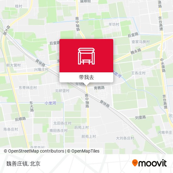 魏善庄镇地图