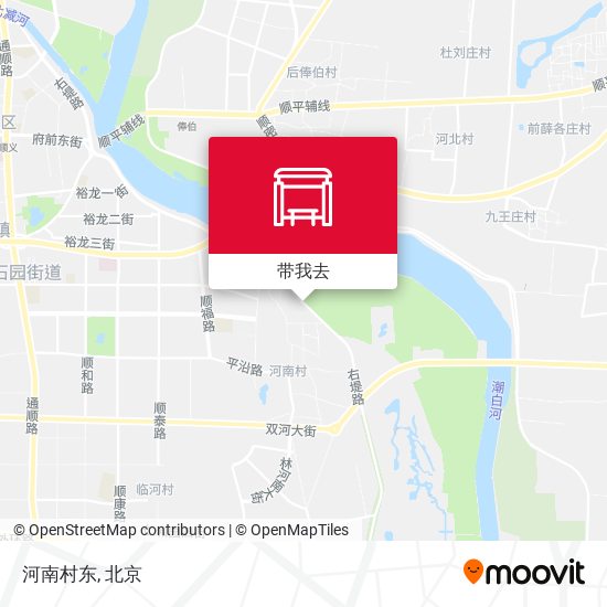 河南村东地图