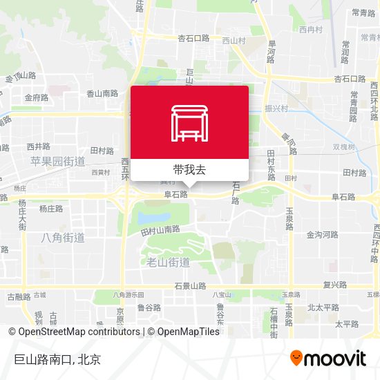 巨山路南口地图