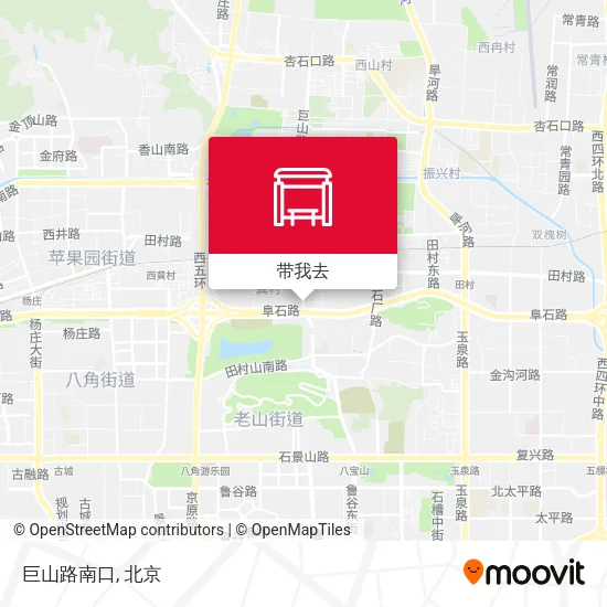 巨山路南口地图
