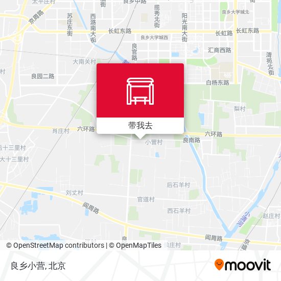 良乡小营地图
