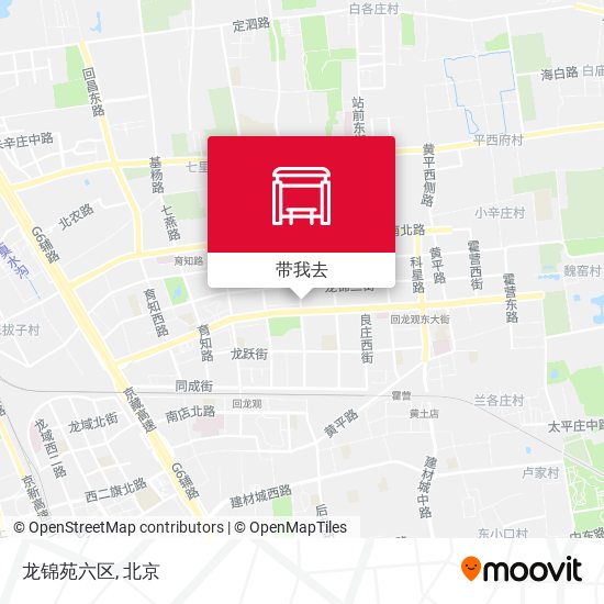 龙锦苑六区地图