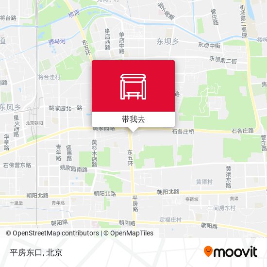 平房东口地图