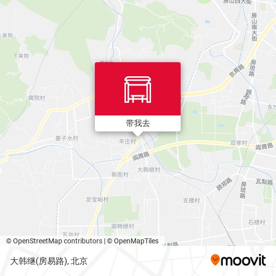 大韩继(房易路)地图