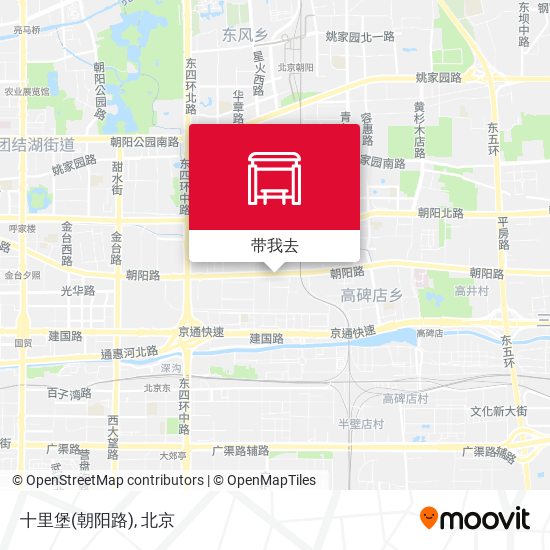 十里堡(朝阳路)地图