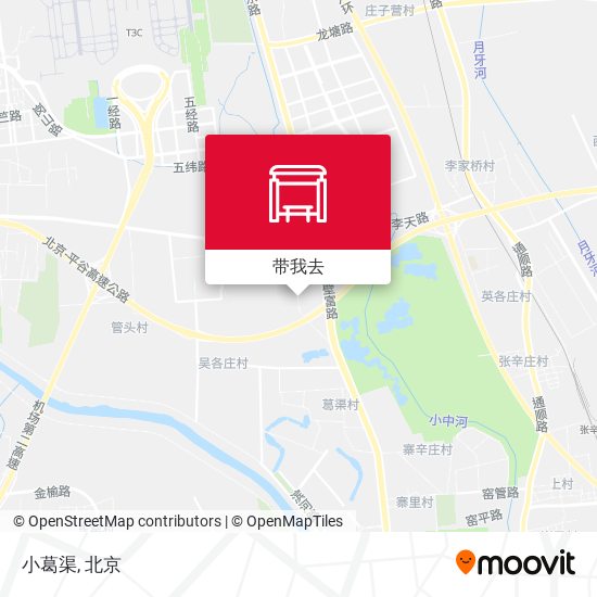 小葛渠地图