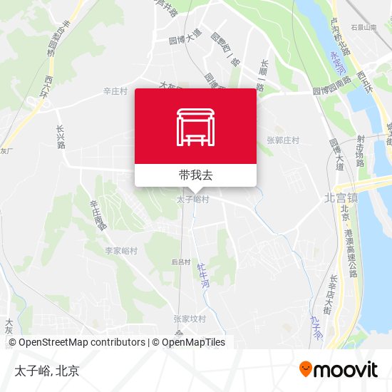 太子峪地图