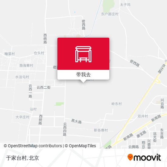 于家台村地图