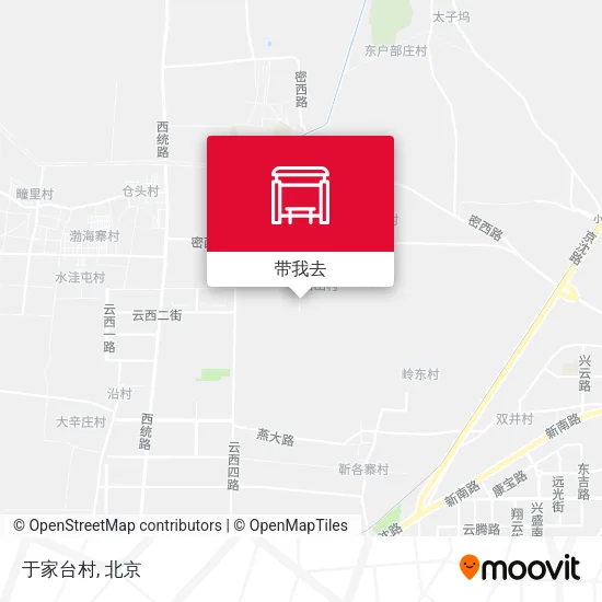 于家台村地图