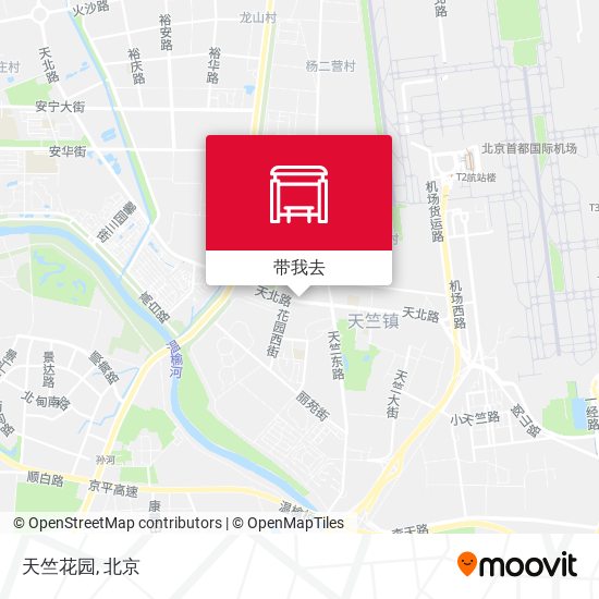 天竺花园地图