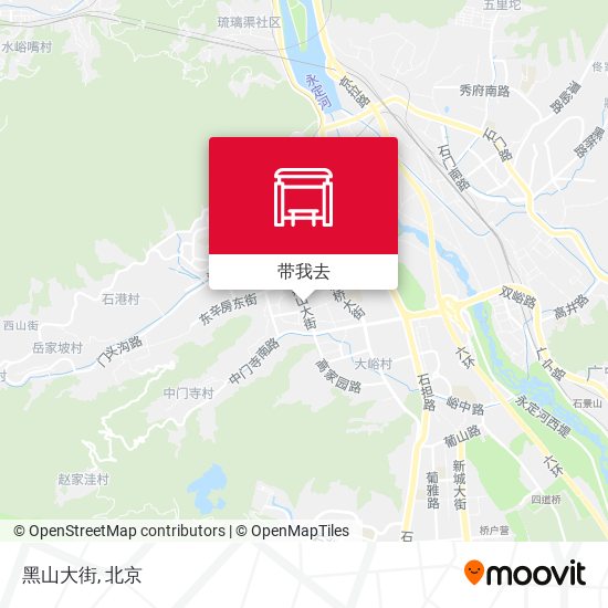 黑山大街地图