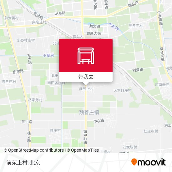 前苑上村地图