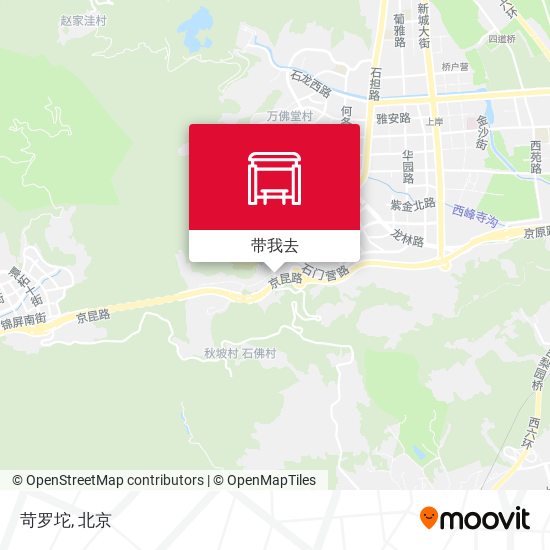 苛罗坨地图