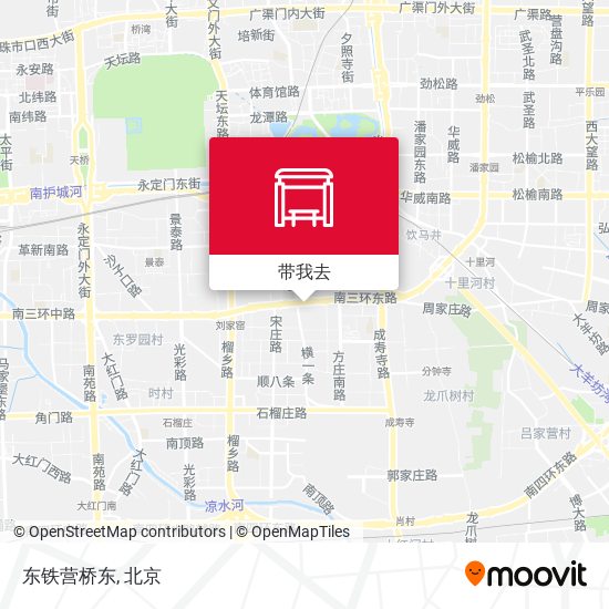 东铁营桥东地图