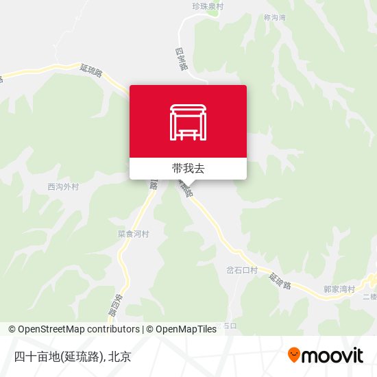 四十亩地(延琉路)地图