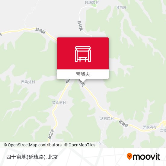 四十亩地(延琉路)地图