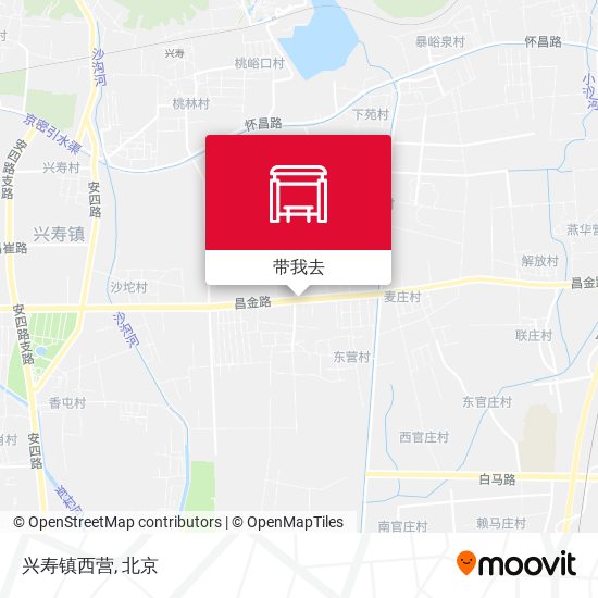 兴寿镇西营地图