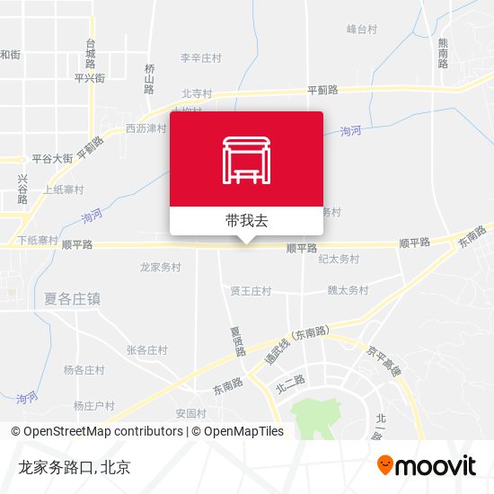 龙家务路口地图