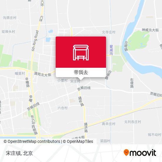 宋庄镇地图