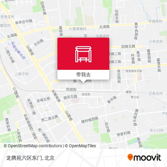 龙腾苑六区东门地图