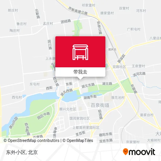 东外小区地图