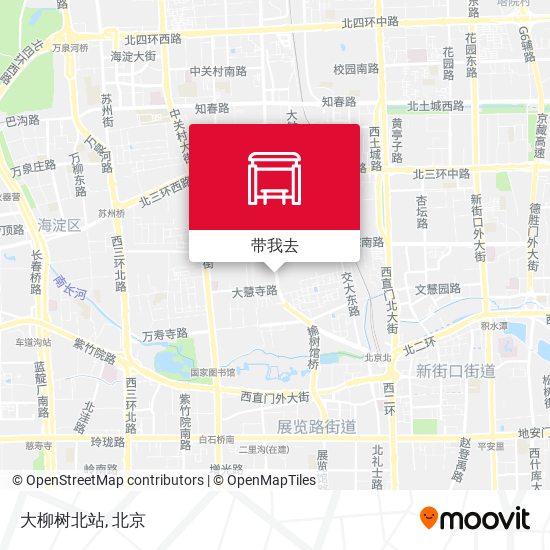 大柳树北站地图