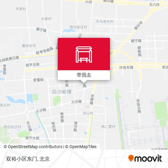双裕小区东门地图