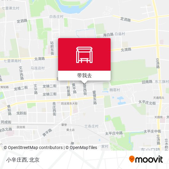 小辛庄西地图