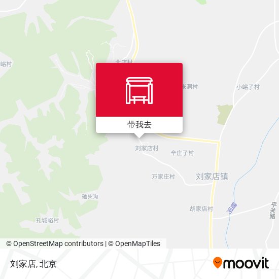 刘家店地图