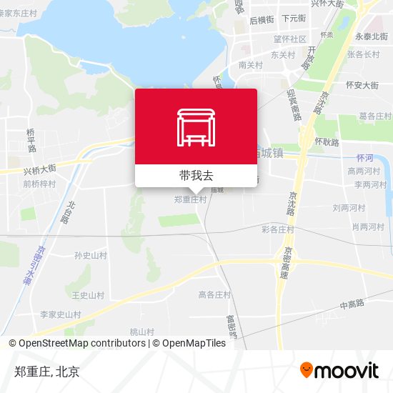 郑重庄地图