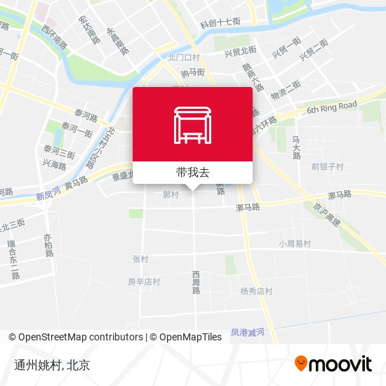 通州姚村地图