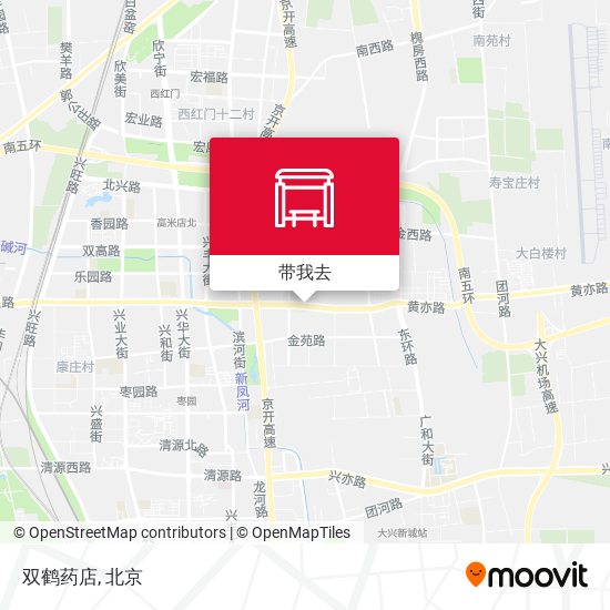 双鹤药店地图