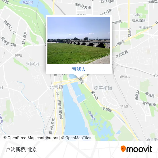 卢沟新桥地图