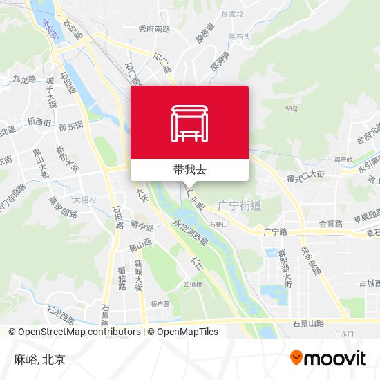 麻峪地图