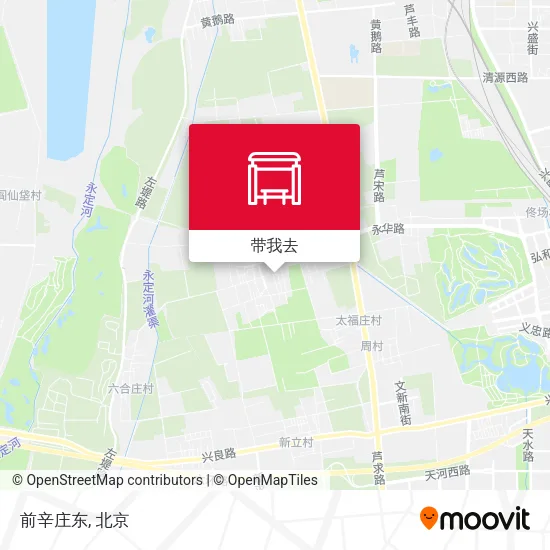 前辛庄东地图