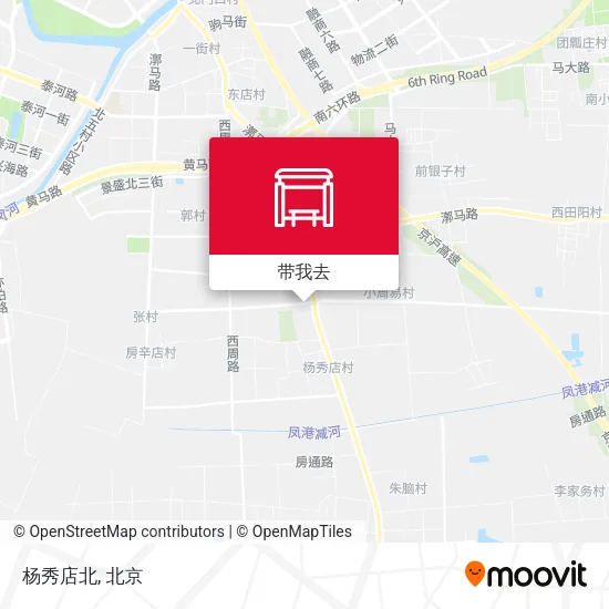 杨秀店北地图