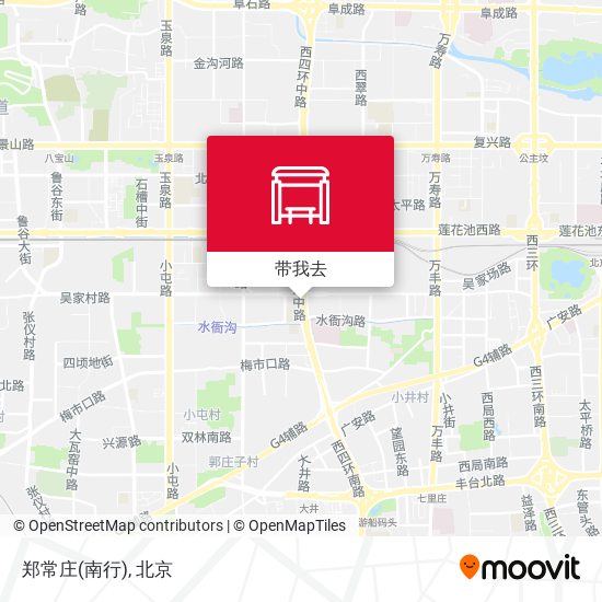 郑常庄(南行)地图