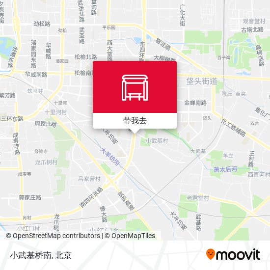 小武基桥南地图
