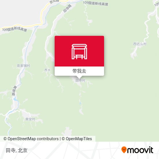 田寺地图