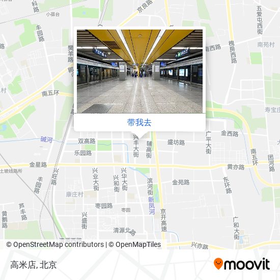高米店地图