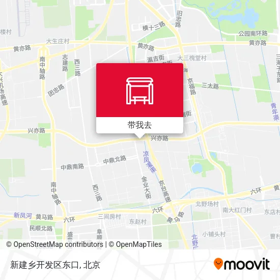 新建乡开发区东口地图