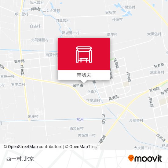 西一村地图