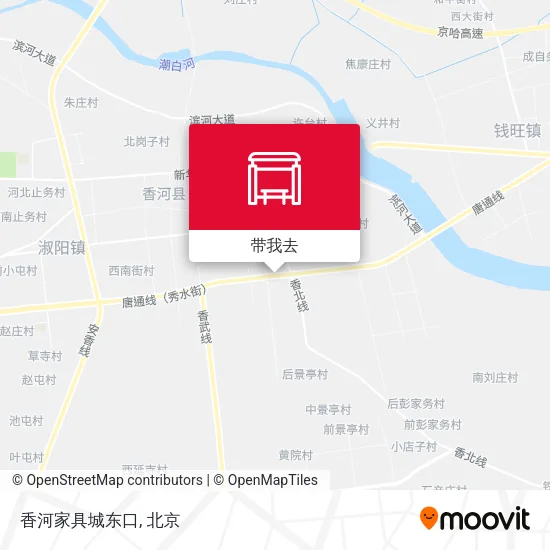 香河家具城东口地图