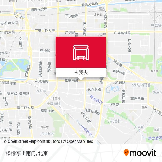 松榆东里南门地图