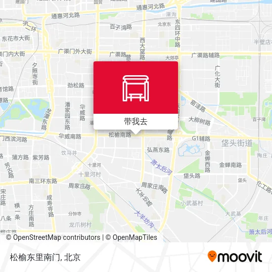 松榆东里南门地图