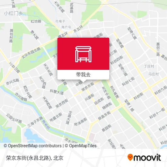 荣京东街(永昌北路)地图