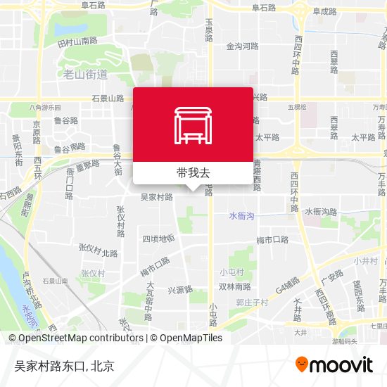 吴家村路东口地图