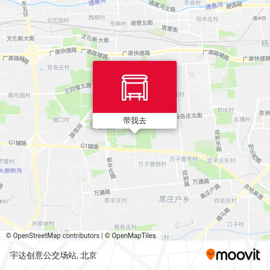 宇达创意公交场站地图