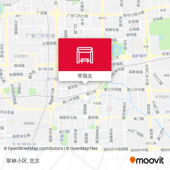 翠林小区地图